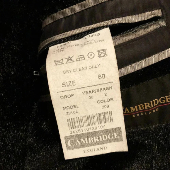Cambridge England Mens  Jacket Size 60 Coat - Picture 8 of 16